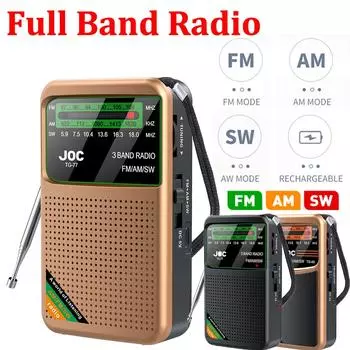 Радио на батарейках FM AM SW радио с поддержкой автоматического поиска транзисторное радио с HD дисплеем указатель карманное радио для пожилых людей