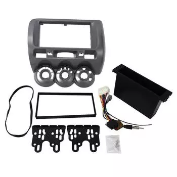 Радио панель для Honda Jazz City One Din DVD стерео компакт-диск установка крепления на панели комплект отделки рамка безель