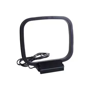 Радио Радио Антенна Петля FM Радио Антенна Петля AM Радио Прием Радио Сигнала Домашний Стерео Ресивер чёрный