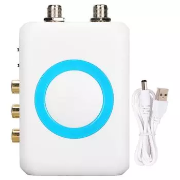 Радиочастотный модулятор Plug and Play HD Мультимедийный интерфейс Вход NTSC PAL Выход VHF AV Демодулятор для