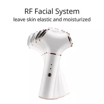 Радиочастотный RF-массажер для лифтинга кожи, против старения, против морщин, косметическое устройство белый