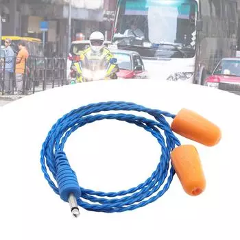 Радионаушники для ушных вкладышей, монодинамики для гонок, шумоподавление для автогонок, штекер 3,5 мм, длина 53 см