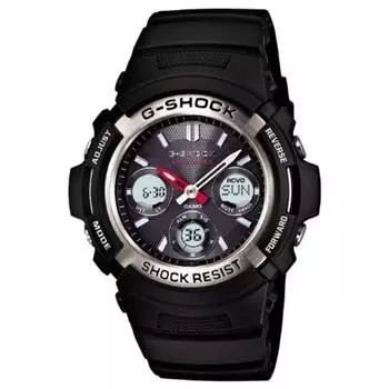 Радиоприемник CASIO G-SHOCK на солнечных батареях AWG-M100-1AJF черный NEW из Японии