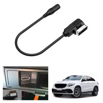 Радиоразъем 3,5 мм AMI для комплекта кабелей AUX для A1 A3 A4 A5 A6 A7 A8 Q2 Q3 Q5 Q7 S5 S6 S7 W212 S212 W218 C300 A207 Радио 1