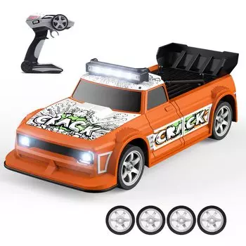 Радиоуправляемая машина DEERC для дрифта, дрифта для детей и взрослых, 4WD RC машина, гоночный автомобиль 4WD Sukel, время работы 20 минут, машина с дистанционным управлением, прочная