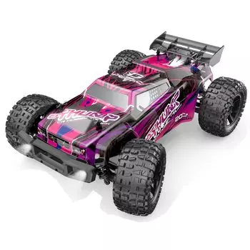 Радиоуправляемая машина DEERC для взрослых и детей, 4WD, бесщеточный двигатель, большое время работы 40 минут, 4 колеса, детская, высокая скорость, 2 шт., радиоуправляемая