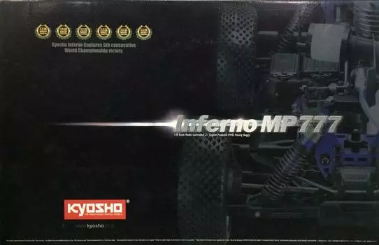 Радиоуправляемая машинка с двигателем Kyosho Inferno 777 SPECIAL 1 Edition