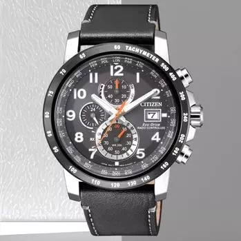 Радиоуправляемые часы-хронограф Citizen Eco-Drive AT8124-08H