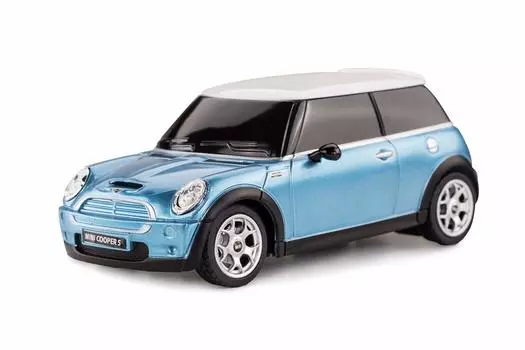 Радиоуправляемые весы Kyosho Egg Mini Cooper S TX033BL 1/24 (синий)