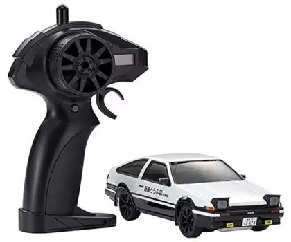 Радиоуправляемый электрический туристический автомобиль Kyosho First Minute Initial D Toyota Sprinter Trueno AE86 66601 унисекс