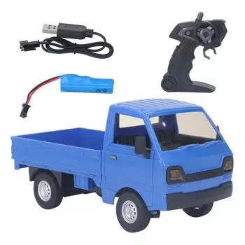 Радиоуправляемый автомобиль гусеничный пикап с функцией дрейфа, двухдверный пикап с дистанционным управлением, светом и