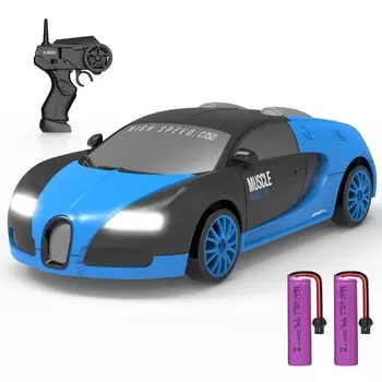 Радиоуправляемый дрифт-автомобиль DEERC, игрушечный радиоуправляемый автомобиль с дистанционным управлением, гоночный автомобиль с полным приводом, непрерывная работа в течение 40 минут, электрический автомобиль GTR RC, 2 типа