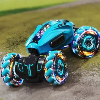 Радиоуправляемый трюковой автомобиль с дистанционным управлением, автомобильные часы, жесты рук, 4WD, вращающийся на 360 °, внедорожный альпинистский выхлоп, паяльная лампа, музыкальная игрушка для детей