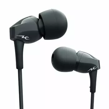 Radius Ne Dynamic Driver Wired Canal Type Small Compact Earphones HP-NEF11 Earphones HP-NEF11K (Black)