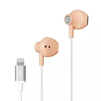 Radius radius iPhone Inner ear earphones Lightning connection Lightning iPhone iPad iPhone remote control with microphone HP-NEL12 earphones