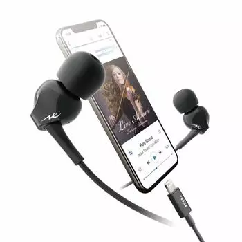 Радиус радиус iPhone Ne Разъем Lightning прямое подключение Наушники Lightning Динамический драйвер Канальный тип iOS MFi сертифицированные наушники HP-N200L