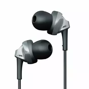 Radius radius Ne structure dynamic driver wired canal type no microphone earphones HP-NEF31 Earphones High-MFD Cost-effective HP-NEF31S (Silver)