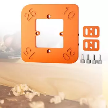 Радиусный угловой шаблон Круглый шаблон Деревообрабатывающий инструмент Легкое позиционирование R10 to 25