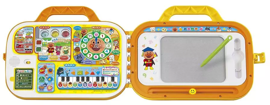 Радость Палитра Anpanman Рисование Пианино Образовательная Детский Сад Сумка (ДЖОЙПАЛИТА) Много! жёлтый