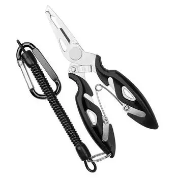 (радость выбирать)Многофункциональные ножницы для рыбалки, резак для лески, инструменты для удаления крючков One size синий