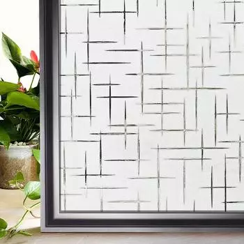 Радужная оконная пленка, приватная, статическая, неклеящаяся, витражная виниловая 3D-наклейка для дома, терморегулирующая, анти-УФ-наклейка на окно 30x100 cm