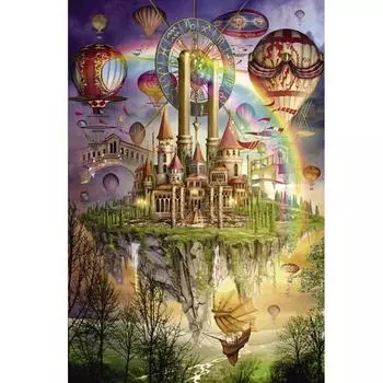 Радужная страна, 1000 шт., головоломка для детей и взрослых, деревянная головоломка, головоломка, развивающие игрушки, подарки 1set