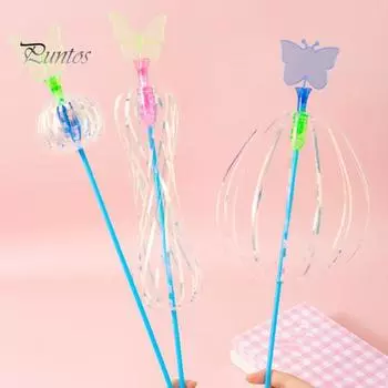 Радужная вертушка палочка пузырьковая палочка радужная вертушка игрушка вращающаяся вертушка с переменным вращением палочка рейв игрушки для вечеринок и фестивалей 1pc