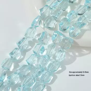 Радужные граненые стеклянные бусины для изготовления браслетов своими руками – в стиле барокко