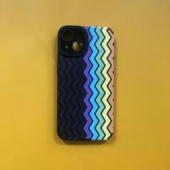 Радужный чехол для телефона Iphone 14 Pro Max 11 13 Mini 12, противоударный силиконовый чехол для Iphone 8 Plus 7 Se2020 Xr Xs X, бампер-ракушка iphone 6s 6