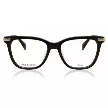 RaG Bone Rnb3046 G Азиатская посадка 807 Женские очки Shiny Black/51-16-140