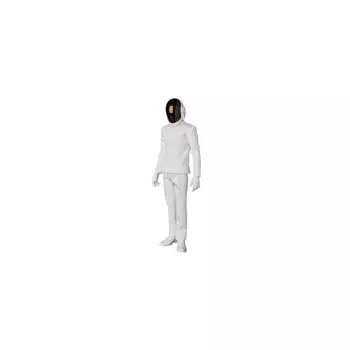 RAH DAFT PUNK SUITS масштабная раскрашенная подвижная фигурка (БЕЛАЯ версия.) GUY-MANUEL HOMEM-CHRISTO 1/6 ABS&ATBC-ПВХ белый
