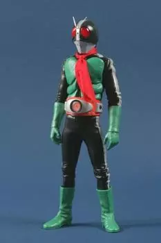 RAH Real Action Heroes 220DX Kamen Rider Old 2 scale painted movable figure No. 1/8 ABS&ATBC-PVC