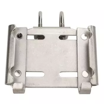 Rail Mount Bracket Sturdy Wear Resistant Electro Polished Bracket 7/8 To 1 Inch Stable for Marines Boats Yachts Ships