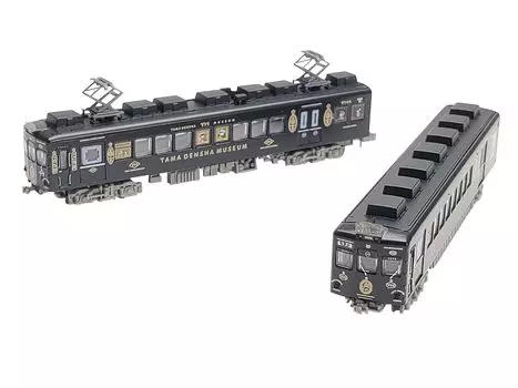Railway Collection Iron Collection Wakayama Electric Railway 2270 Series Tama Train Museum 2 Car Set Diorama Supplies 322252