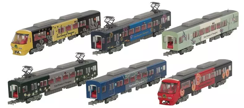Railway Collection Iron Collection West Japan Railway Type 8000 Yanagawa Tourist Train Set Diorama Supplies First Order Limited 319108 Suito 6-Car