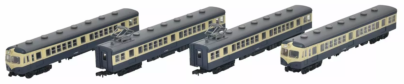 Railway Collection Railway Collection JNR 70 Series Fukuen Line Set Diorama Supplies First Order Limited 268758 4-Car (Manufacturer s Production) тёмно-синий