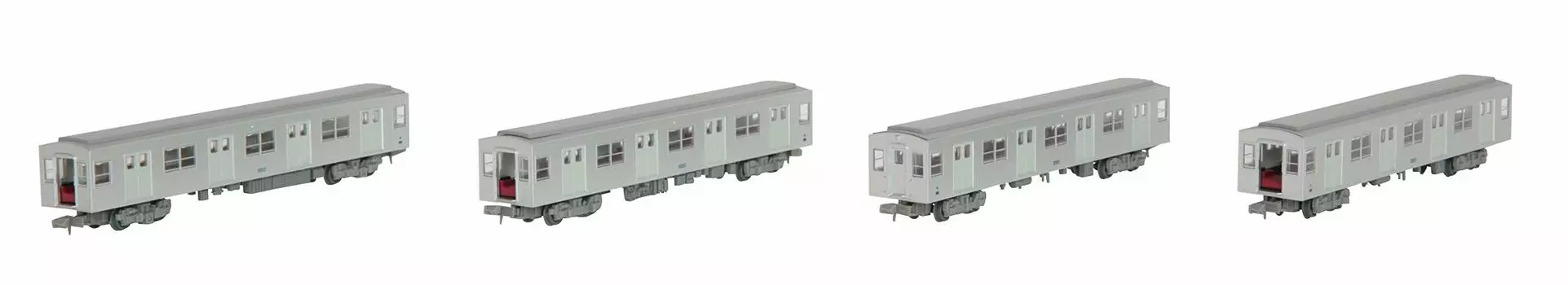 Railway Collection Railway Collection Osaka City Transportation Bureau Subway Midosuji Line 30 Series Aluminum Car Additional Set Diorama Supplies