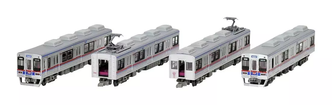 Railway Collection Tetsu Collection Keisei Electric Railway Type 3500 Updated Car 3532 Formation Set A Diorama Supplies First Order Limited 4-Car