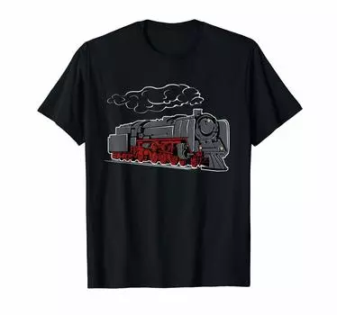 Railway Locomotive Steam Locomotive Model Railway Locomotive T-Shirt