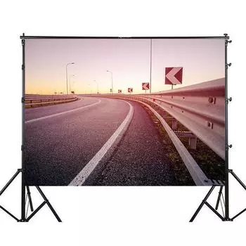 Railway Scenery Backdrop for For Studio,Party Decor,Live Streams,Bedroom,Office,Outdoor Celebrations,Festivals 100x150cm-Unframed