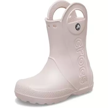 Rain Boots Kids Handle It Rain Boots Quartz [Crocs] кварц