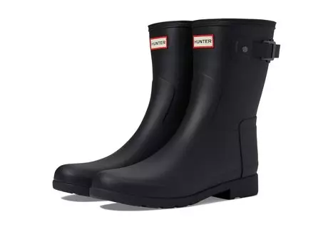 Rain Boots Refined Short Boots Black [Hunter] [Women s] чёрный