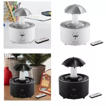 Rain Drop Air Humidifier 300ml Scent Diffuser Machine Essential Oil Diffuser белый