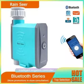 Rain Seer Tuya Bluetooth Garden Home Irrigation Water Timer WiFi Water Timer Mobile Phone Remote Controller