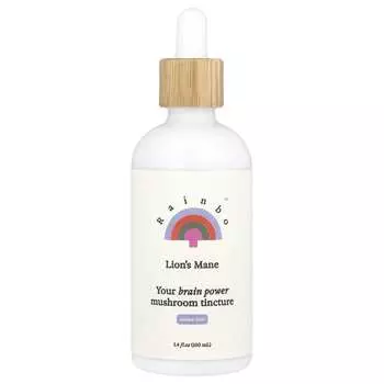 Rainbo, Гриб-гриб «Винтовая грива», безалкогольный, 3,4 жидких унции (100 мл)