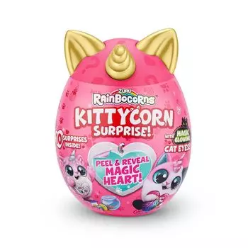 Rainbocorns Kittycorn Rainbow Corns Kitty Corn плюшевая игрушка Cat Surprise Egg Series 1 [Предмет] розовый