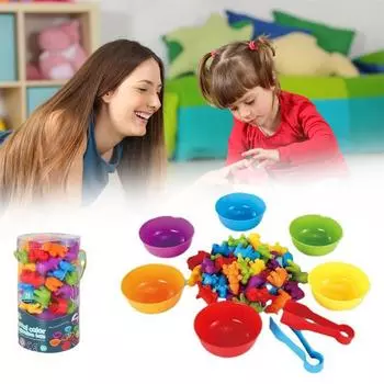 Rainbow Counting Dinosaur With Stacking Cups 3 Tool Toy Educational Toys Baby Teachi J2T9 Transportation Recognition-onesize