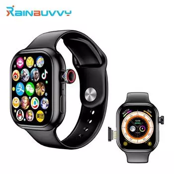 Rainbuvvy K05 4G Smartwatch 2.06 дюйма 2 ГБ ОЗУ 16 ГБ ПЗУ Одна SIM-карта IP68 Водонепроницаемый Bluetooth 410x502 Аккумулятор 650 мАч 30 Вт Камера Android Watch белый