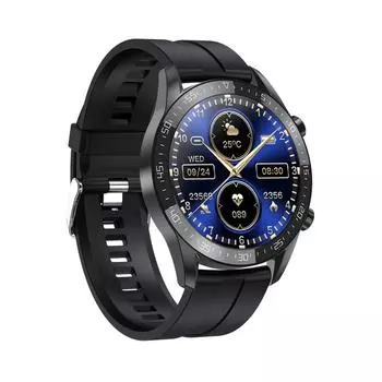 Rainbuvvy L13 Plus Bluetooth Call Smartwatch 1.32inch TFT 360x360 IPS BT5.0 NFC 280mAh IP67 Водонепроницаемый многоязычный мужской или женский смарт-браслет silicone strapband чёрный