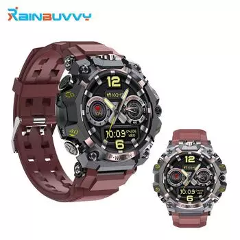 Rainbuvvy P888 4G Smartwatch SL8541E 1,508-дюймовый AMOLED 2 ГБ ОЗУ 16 ГБ ПЗУ Quad Core 8MP Android 8.1 IP68 Водонепроницаемый 1150 мАч Модные часы для спорта на открытом воздухе 2+16GB чёрный